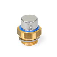 GN 882 Breather Filter Brass